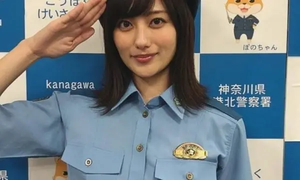 奥山かずさ,1日警察署長